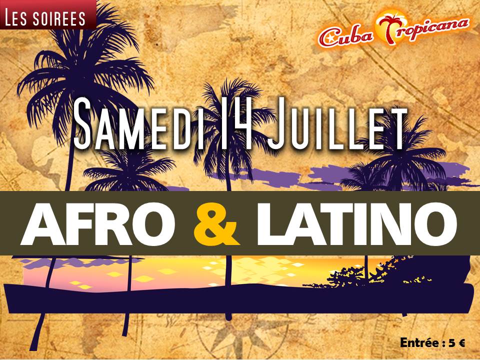 Soirée Afro & Latino cuba tropicana